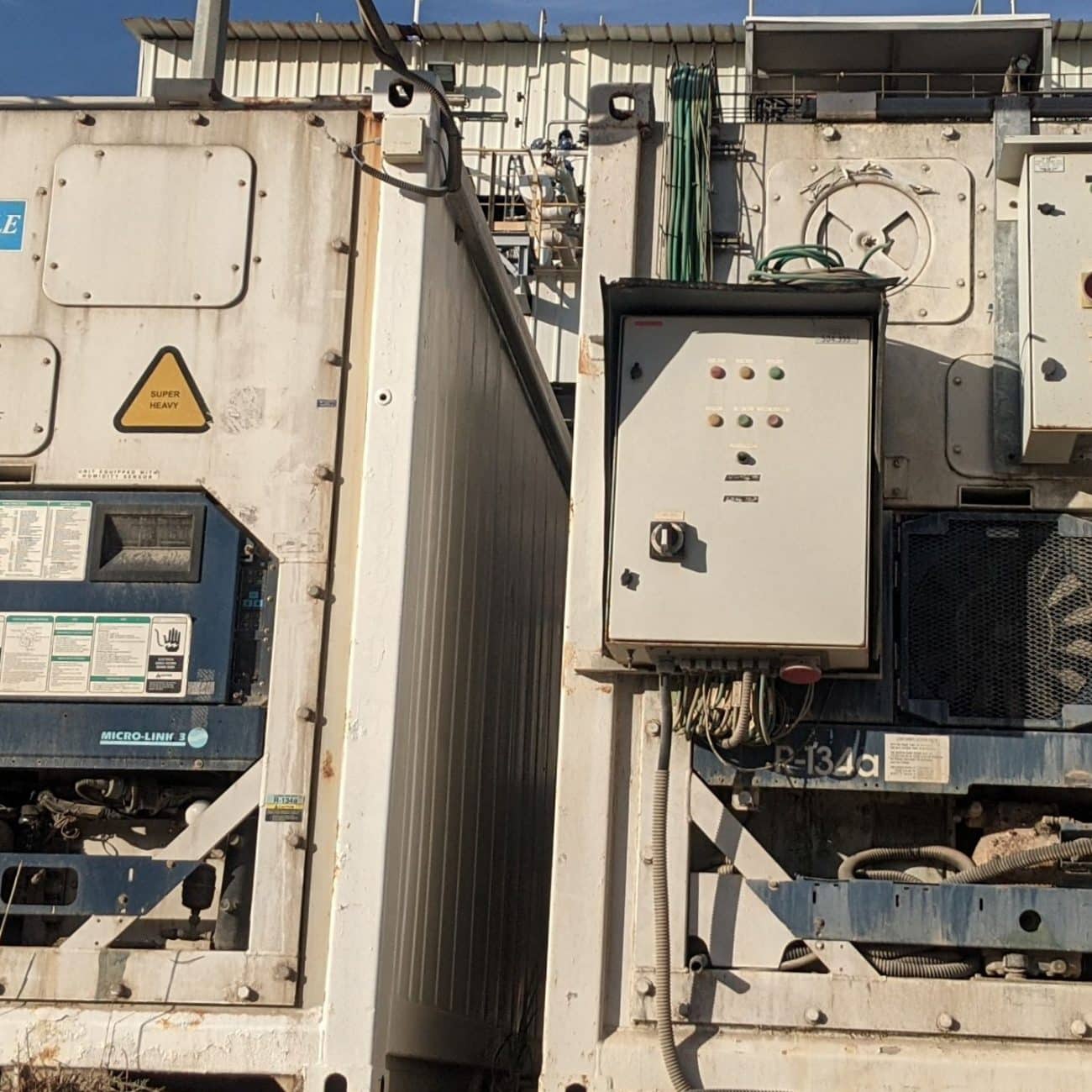 אחזקת מכולת קירור תעשייתית - שחר הנדסת מיזוג אוויר