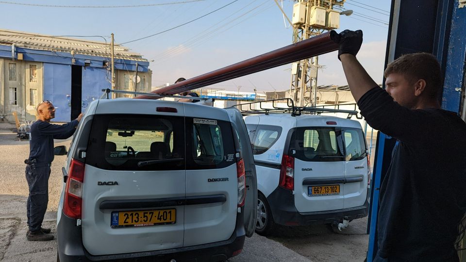 הקמת יחידת מיזוג אוויר במבנה חדש - שחר הנדסת מיזוג אוויר