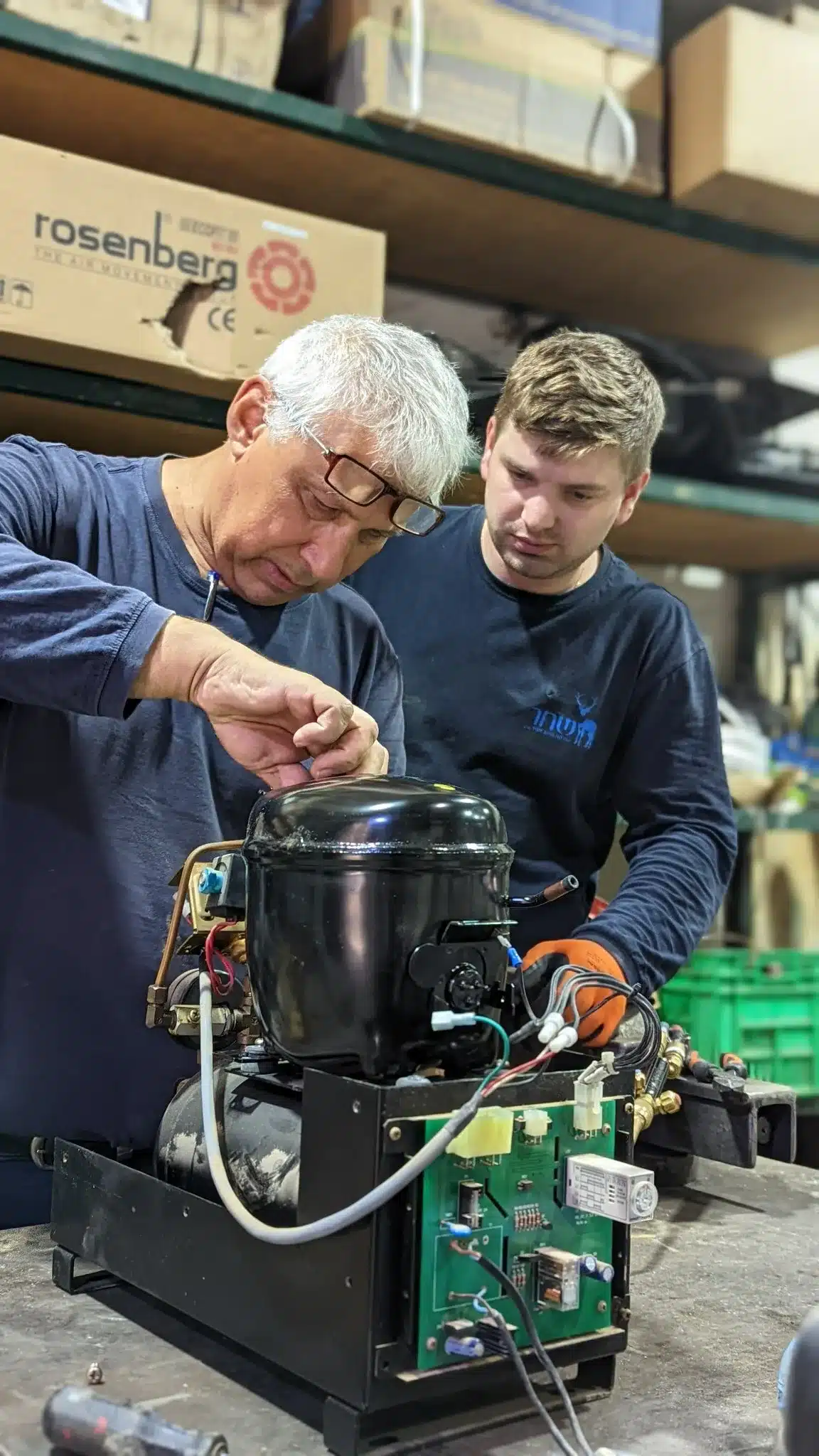 חברה למיזוג אוויר תעשייתי - שחר הנדסת מיזוג אוויר