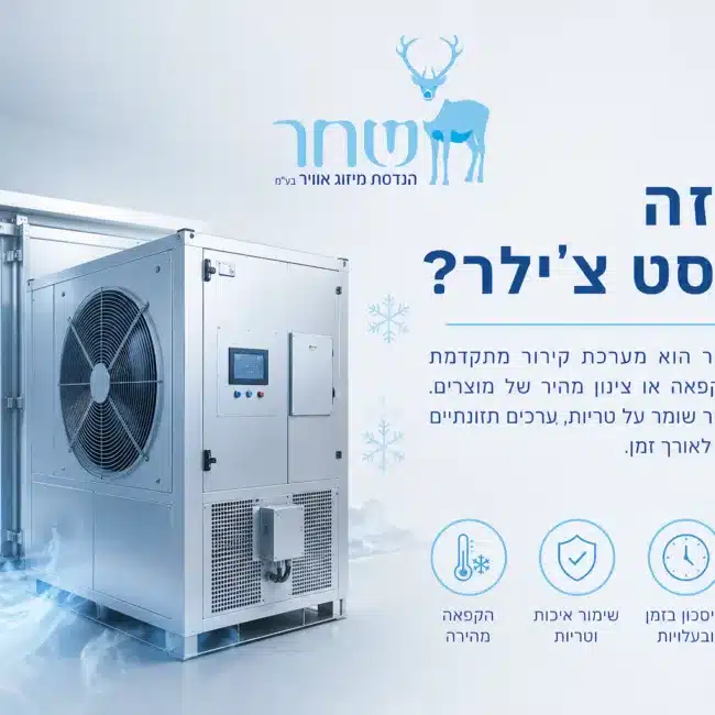 מה זה בלאסט צילר - שחר הנדסת מיזוג אוויר