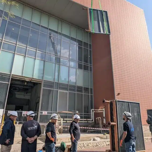 מיזוג אוויר בחללים גדולים - שחר הנדסת מיזוג אוויר