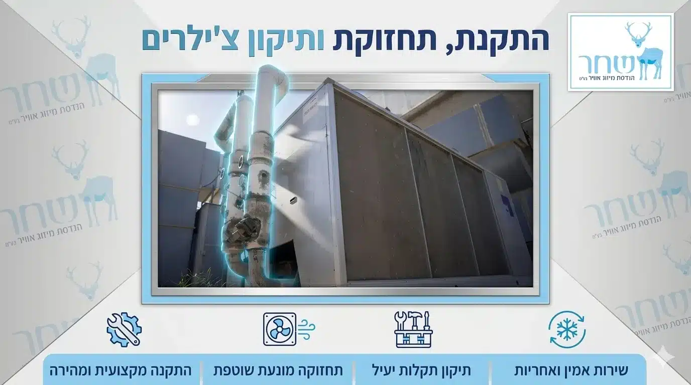 התקנת, תחזוקת ותיקון צ'ילרים