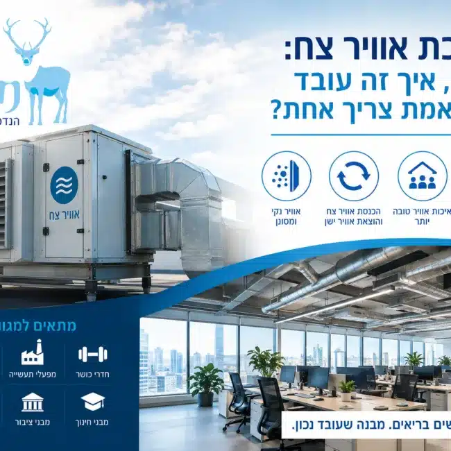 מערכת אוויר צח - שחר הנדסת מיזוג